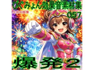 ぴぐみょん効果音素材集057爆発02 レビュー・感想｜ぴぐみょんスタジオの人気ギャグ・コメディ同人【サンプルあり】