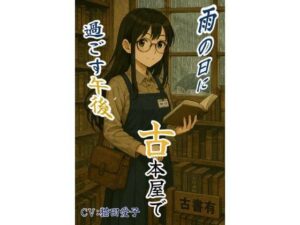 雨の日の古本屋で幼馴染と…！ASMR音声付き癒し系作品