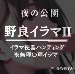 夜の公園ー野良イラマ2【夜道はイラ魔に要注意】玲の部屋 – 同人作品レビュー