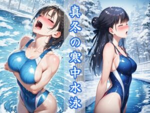 真冬の寒中水泳 〜ハイレグ少女の試練〜 レビュー！【神CG集】