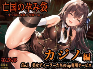 亡国の孕み袋 カジノ編：美女ディーラーのエロVIPサービス！
