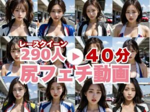エロい夢が現実に！？レースクイーンのデカ尻ドアップ動画