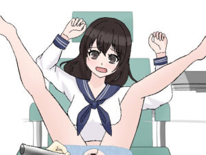 黒髪セーラー服×アナルインプラント！背徳エロで脳汁ドバドバ！