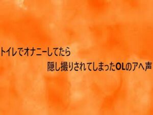 【衝撃】トイレで盗撮ASMR！165円で背徳体験！