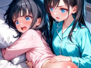 姉妹お尻叩きイラスト集！癒やしと興奮が止まらない！