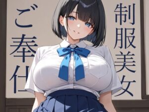 黒髪ボブ制服美女！乱交・中出しで脳汁ドバドバ！