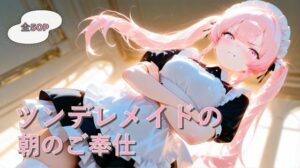 ツンデレメイドの朝のご奉仕！264円で最高の癒やしをあなたに