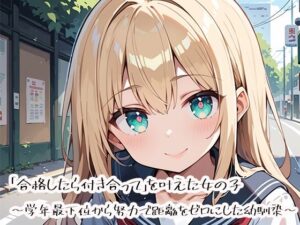 合格したら付き合って：努力で結ばれる幼馴染との激エロ学園ラブコメ！