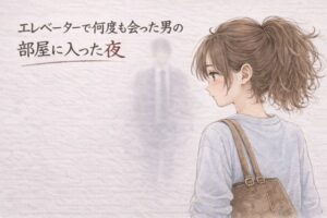【同人レビュー】エレベーターで何度も会った男の部屋に入った夜