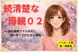 続清楚な母親02 レビュー|熟女好き必見!禁断のアナルと母乳の世界