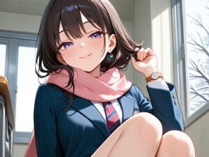 【55円】エモすぎ注意！制服ニーソクリ責めの世界へ