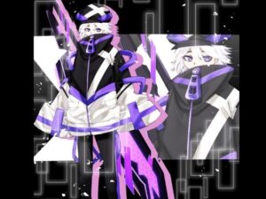 立ち絵素材 サイバーパンク風の少年｜水の木｜TRPG・ゲーム素材
