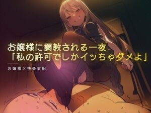お嬢様に調教される一夜 レビュー・感想｜夜の息抜きの人気言葉責め同人【サンプルあり】