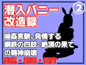 【閲覧注意】改造バニーの快楽堕ち！エロ×グロ×ミリタリーの極み！
