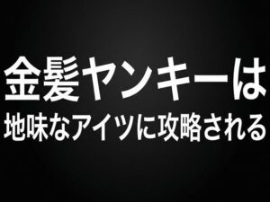 金髪ヤンキーは地味なアイツに攻略される レビュー・感想｜レーシィ＆Ruru管轄区＆深更の人気ノベル同人【サンプルあり】