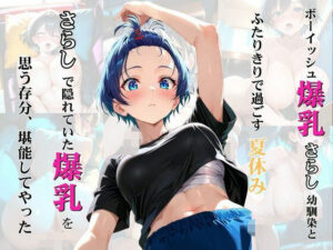 ボーイッシュ爆乳さらし幼馴染とふたりきりで過ごす夏休み さらしで隠れていた爆乳を思う存分、堪能してやった レビュー