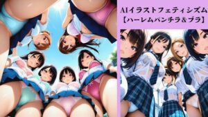 AIイラストフェティシズム【ハーレムパンチラ＆ブラ】の評価・感想｜イラスト・CG集系同人誌レビュー【2026年】