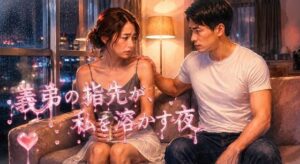 義弟の指先が、私を溶かす夜|禁断の愛とミステリー!