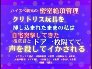 ハイスペ義兄の密室絶頂管理！禁断エロ同人レビュー