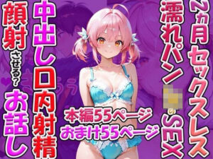 2ヵ月セックスレス濡れパンのセックス 中出し口内射精顔射させる？お話しの評価・感想｜クンニ系同人誌レビュー【2026年】