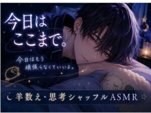 今日はここまで。〜羊数え・思考シャッフル・寝落ちASMR〜の評価・感想｜日常・生活系同人誌レビュー【2026年】