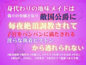 身代わりの地味メイドは偽りの令嬢となり、敵国公爵に毎夜絶頂調教されて、子宮をパンパンに満たされる淫らな執着ピストンから逃れられない レビュー