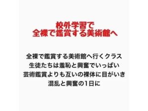 客が全裸で鑑賞させられる美術館に行くことになったクラスの話の評価・感想｜羞恥系同人誌レビュー【2026年】