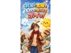 北風と太陽でふわっとポイッ! レビュー・感想|陳国際の人気ギャグ・コメディ同人【サンプルあり】