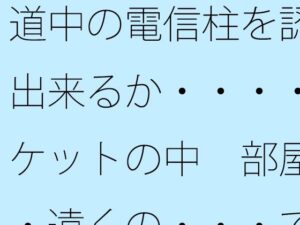 道中の電信柱を認識出来るか・・・・ポケットの中  部屋・・遠くの・・・で木箱の壁は レビュー・感想【サンプルあり】