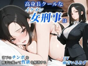 【女性優位】高身長クールなイケメン女刑事は部下のチンポを勝手に使って性欲を解消する【巨乳/痴女/中出し】 レビュー