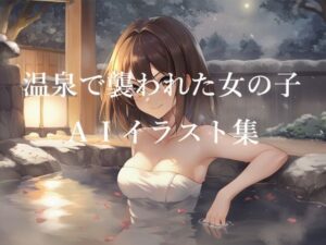 温泉で襲われた女の子AIイラスト集 レビュー・感想｜Love and peaceの人気巨乳同人【サンプルあり】
