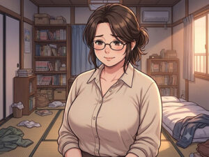 【官能小説】バイト先の真面目なパートさん  第二話  看病のつもりが…不慣れなご奉仕 レビュー・感想【サンプルあり】