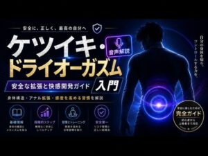 音声解説 射精を超える快楽「メスイキ」 達成にはアナル拡張が必須でありすべてのメスイキの始まりである レビュー