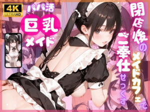 【4K120FPS】パパ活巨乳メイド〜閉店後のメイドカフェでご奉仕せっくす〜 レビュー・感想【サンプルあり】