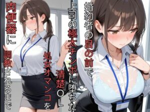 婚約者の目の前で上司の極太チンポに堕ちた清楚OL  処女オマンコを肉便器に調教されるまで レビュー・感想【サンプルあり】