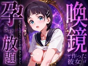 喚鏡で作った彼女が何でも言うことを聞きすぎて孕ませ放題  桐○谷直葉 レビュー・感想【サンプルあり】