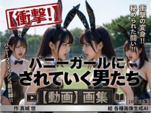 【衝撃！】バニーガールにされていく男たち  画集 レビュー・感想｜真城の秘宝館の人気イラスト・CG集同人【サンプルあり】