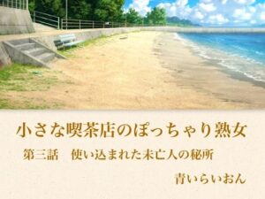 【官能小説】小さな喫茶店のぽっちゃり熟女  第三話  使い込まれた未亡人の秘所 レビュー・感想【サンプルあり】
