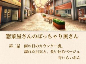【官能小説】惣菜屋さんのぽっちゃり奥さん 第二話 雨の日のカウンター裏。濡れた白衣と、食い込むベージュ レビュー