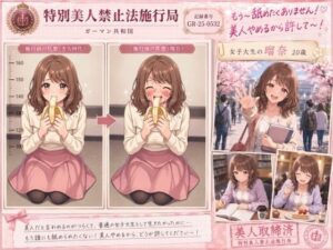 【特別美人禁止法施行局】もう〜フェラチオなんてしたくない〜！バキュームフェラチオによるプレイ【女子大生・吉岡瑠奈（20歳）】 レビュー