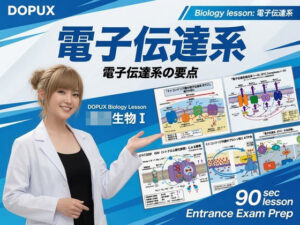 【▲20】一ノ瀬廻里 大学に進学し強豪予備校『DOPUX(ドピュックス』で生物I,IIを教える名物講師に!(Vol.023:電子伝達系) レビュー