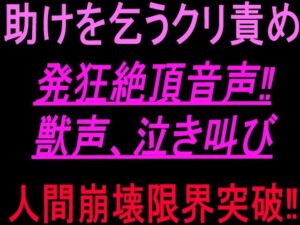 助けを乞うクリ責め発狂絶頂音声！！獣声、泣き叫び、人間崩壊限界突破！！ レビュー・感想【サンプルあり】