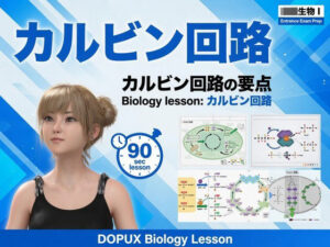 【▲20】一ノ瀬廻里 大学に進学し強豪予備校『DOPUX（ドピュックス』で生物I，IIを教える名物講師に！（Vol.025:カルビン回路） レビュー