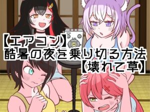 【エアコン】酷暑の夜を乗り切る方法【壊れて草】 レビュー・感想｜ネットり屋の人気ギャグ・コメディ同人【サンプルあり】