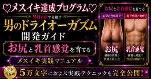（はーと）メスイキ完全達成（はーと）に向けた 90日間の開発プログラム 絶対迷わない！！！ お尻と乳首を使ってイキ狂いたい方向けに5万文字でお送りする完全達成ガイド レビュー