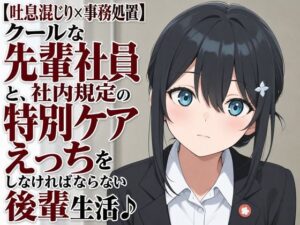 【吐息混じり×事務処置】クールな先輩社員と、社内規定の特別ケアえっちをしなければならない後輩生活♪ レビュー