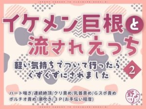 イケメン巨根と流されえっち2〜軽い気持ちでついて行ったらぐずぐずにされました〜 レビュー・感想【サンプルあり】