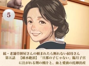 続・老舗草餅屋さんの頼まれたら断れない叔母さん  第五話  【破水絶頂】「旦那の子じゃない」臨月子宮に注がれる甥の種汁と、血と愛液の托卵出産 レビュー
