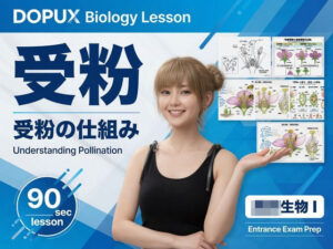 【▲20】一ノ瀬廻里 大学に進学し強豪予備校『DOPUX（ドピュックス』で生物I，IIを教える名物講師に！（Vol.034:受粉） レビュー