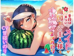 普段はキツいメイドが南国でご主人様とイチャラブスイカ割りの評価・感想｜メイド系同人誌レビュー【2026年】